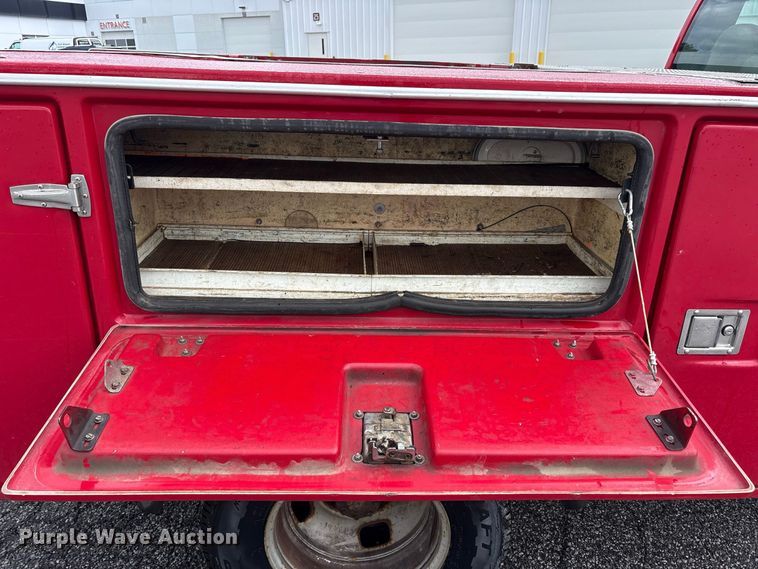 image for item FK2065 2008 Ford F350 Super Duty utility bed pickup truck