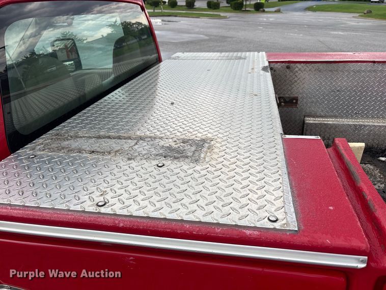image for item FK2065 2008 Ford F350 Super Duty utility bed pickup truck