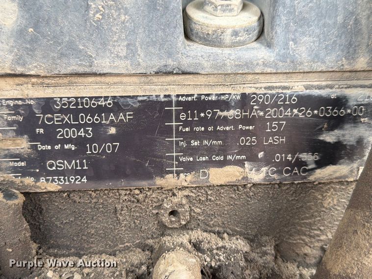 image for item FK2074 2007 Case 921E Wheel Loader