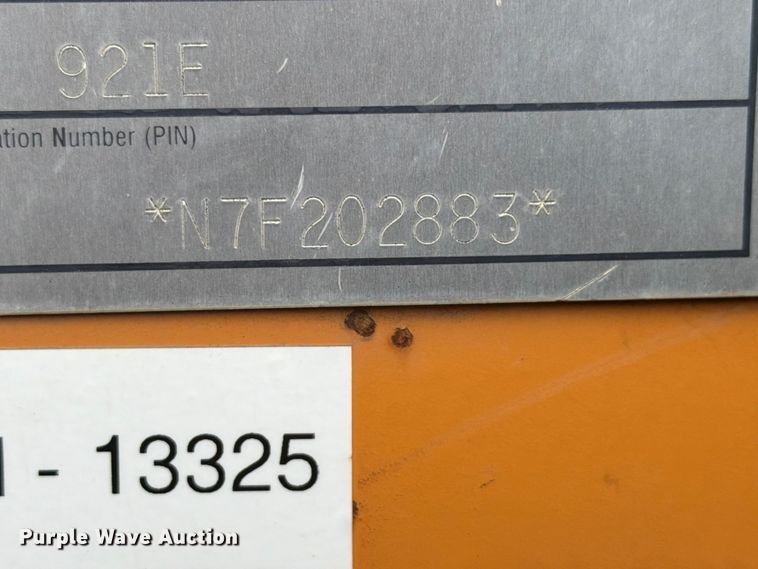 image for item FK2074 2007 Case 921E Wheel Loader
