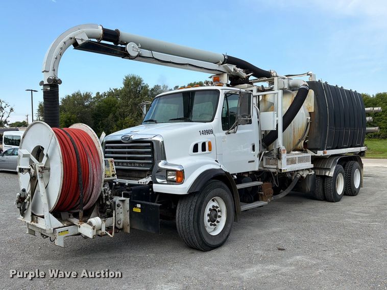 2009 Sterling L7500 sewer jetter truck