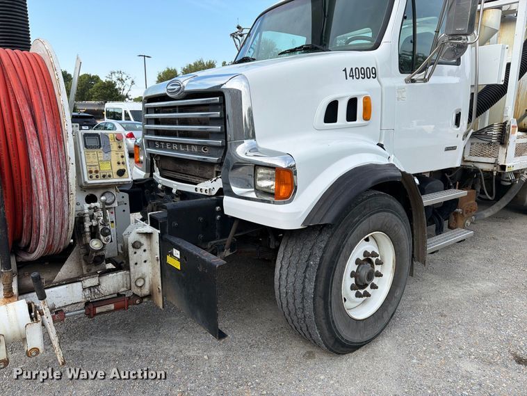 image for item FK3350 2009 Sterling L7500 sewer jetter truck