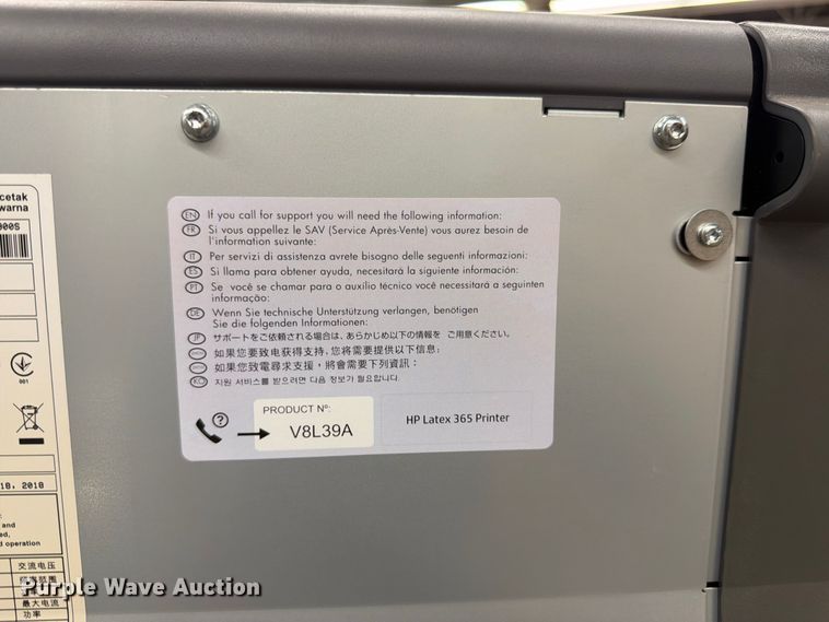 image for item FK3351 HP V8L39A large format printer
