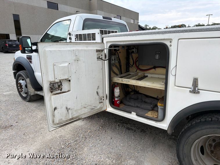 image for item FK3353 2008 Ford F550 utility / service truck