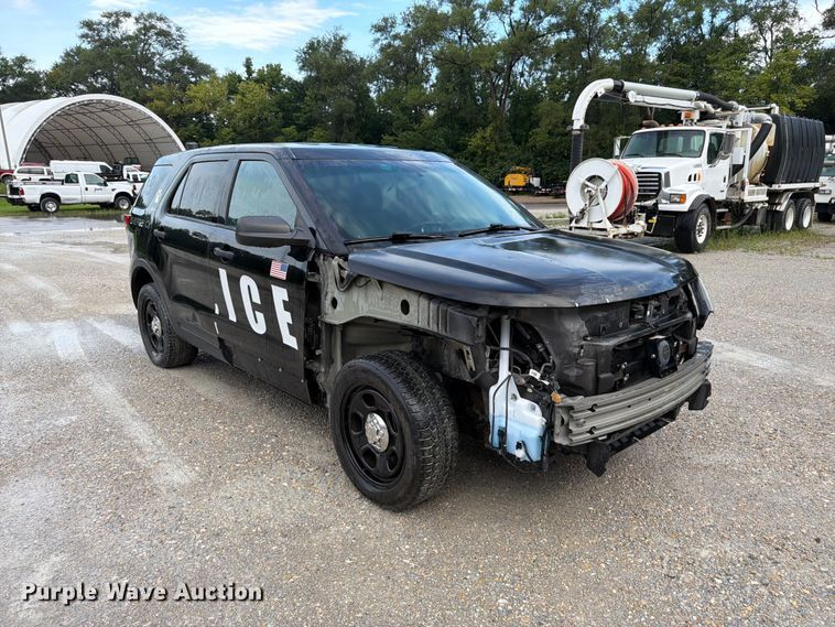 image for item FK3355 2017 Ford Explorer Police Interceptor SUV
