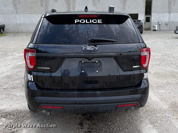 image for item FK3355 2017 Ford Explorer Police Interceptor SUV