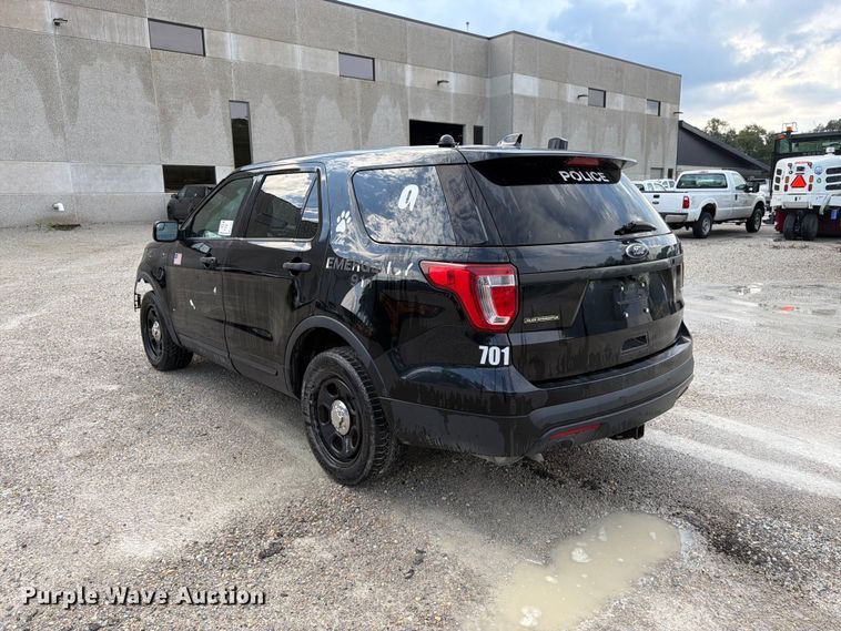 image for item FK3355 2017 Ford Explorer Police Interceptor SUV