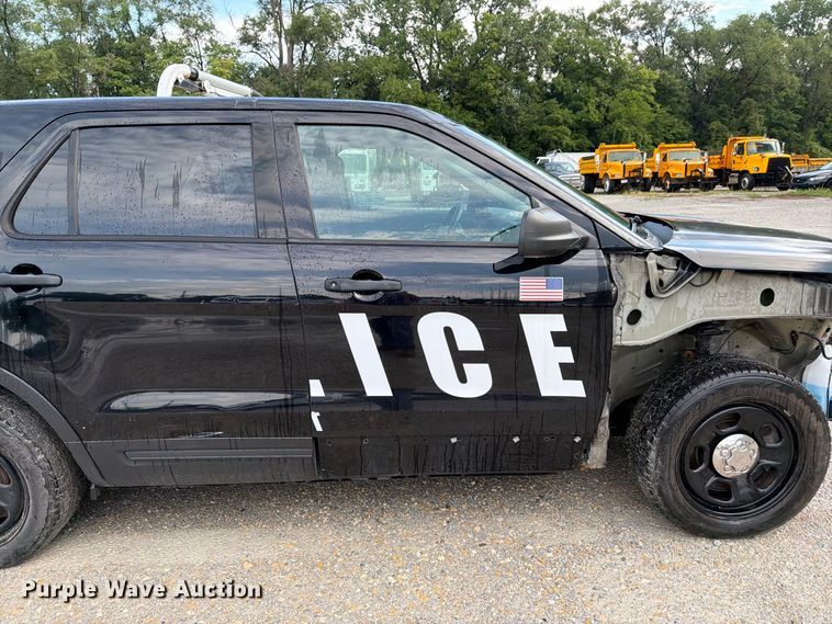 image for item FK3355 2017 Ford Explorer Police Interceptor SUV