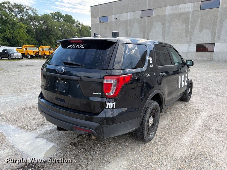 image for item FK3355 2017 Ford Explorer Police Interceptor SUV