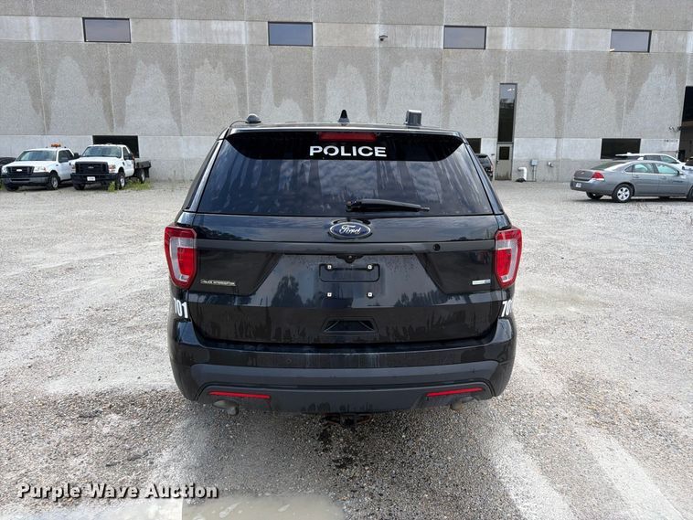 image for item FK3355 2017 Ford Explorer Police Interceptor SUV