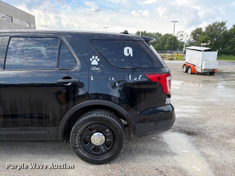 image for item FK3355 2017 Ford Explorer Police Interceptor SUV