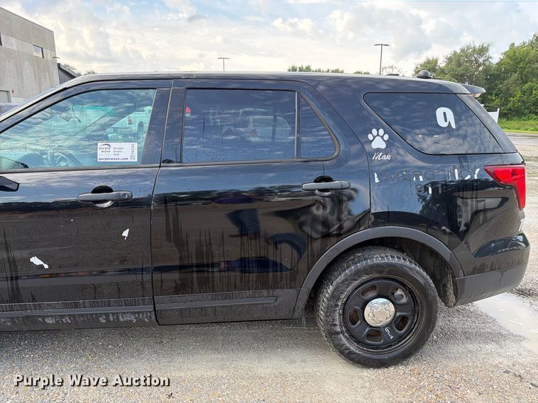 image for item FK3355 2017 Ford Explorer Police Interceptor SUV