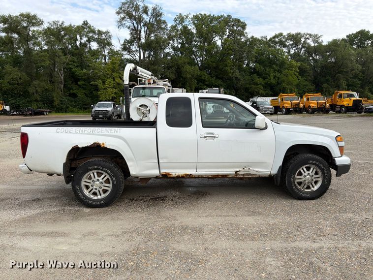 image for item FK3357 2011 Chevrolet Colorado Ext. Cab pickup truck