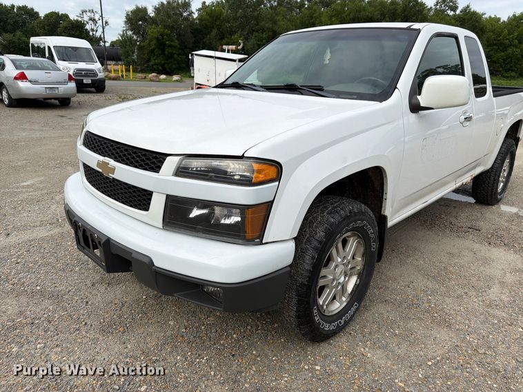 image for item FK3357 2011 Chevrolet Colorado Ext. Cab pickup truck