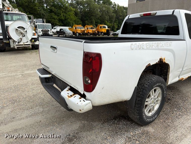 image for item FK3357 2011 Chevrolet Colorado Ext. Cab pickup truck