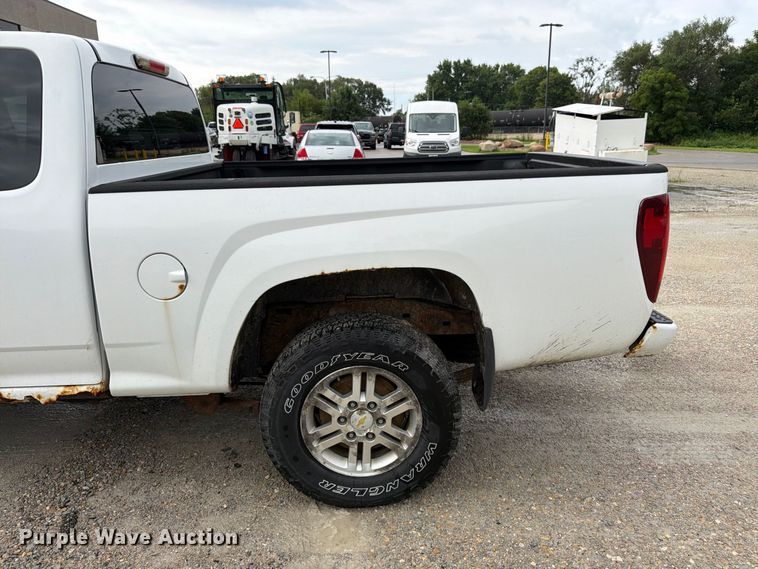image for item FK3357 2011 Chevrolet Colorado Ext. Cab pickup truck