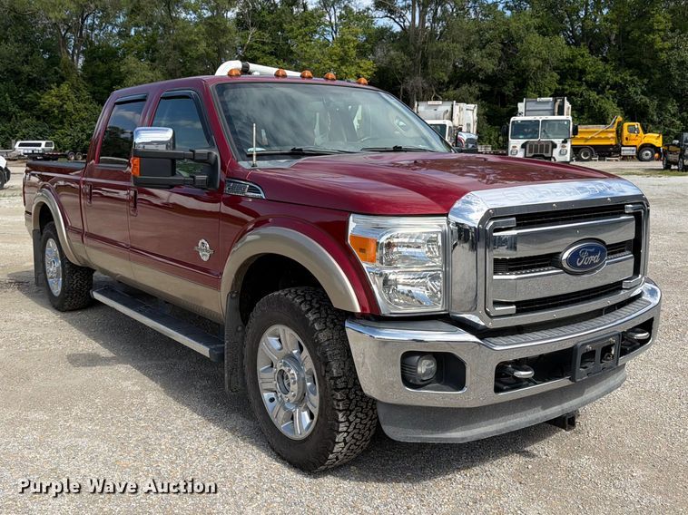 image for item FK3361 2013 Ford F250 Super Duty Crew Cab pickup truck