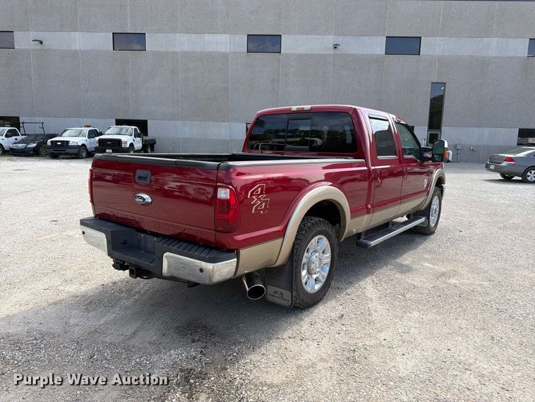 image for item FK3361 2013 Ford F250 Super Duty Crew Cab pickup truck