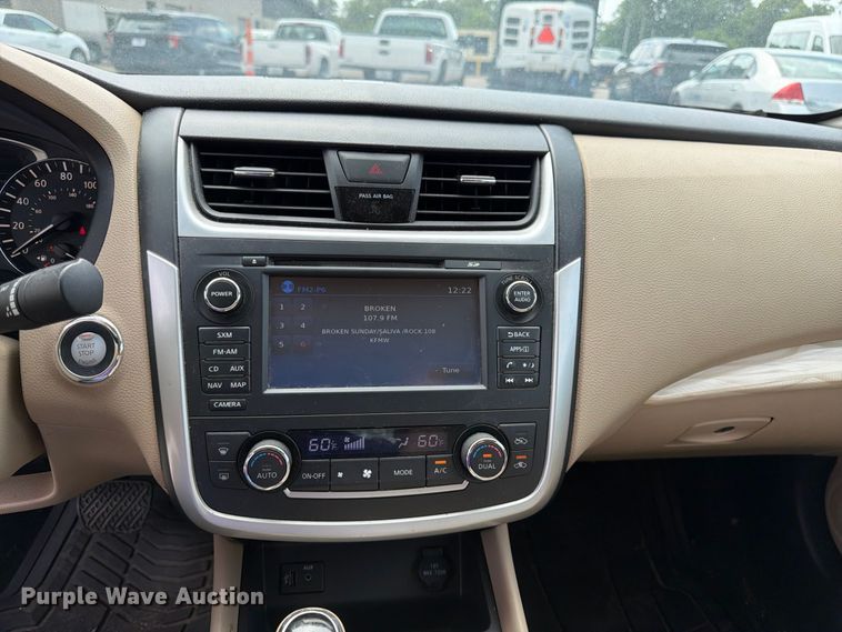 image for item FK3366 2016 Nissan Altima 