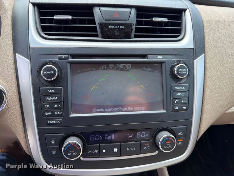 image for item FK3366 2016 Nissan Altima 