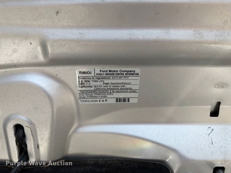image for item FK3367 2015 Ford Focus 