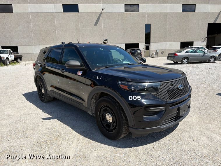 image for item FK3368 2020 Ford Explorer Police Interceptor SUV