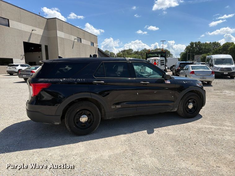 image for item FK3368 2020 Ford Explorer Police Interceptor SUV