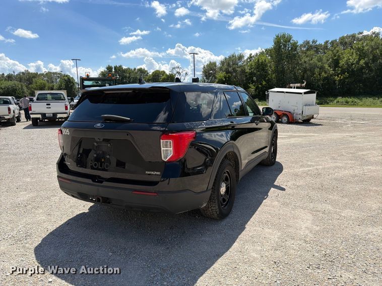 image for item FK3368 2020 Ford Explorer Police Interceptor SUV