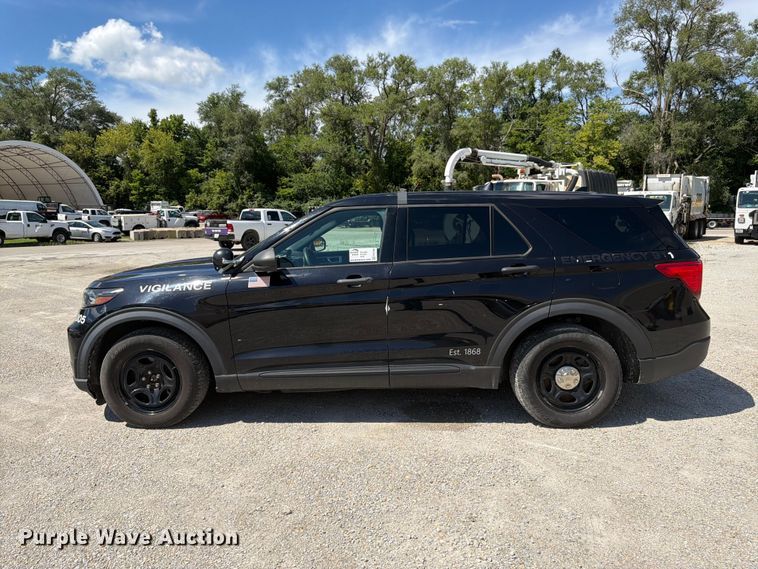 image for item FK3368 2020 Ford Explorer Police Interceptor SUV
