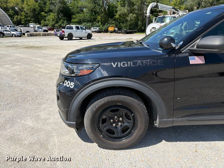 image for item FK3368 2020 Ford Explorer Police Interceptor SUV