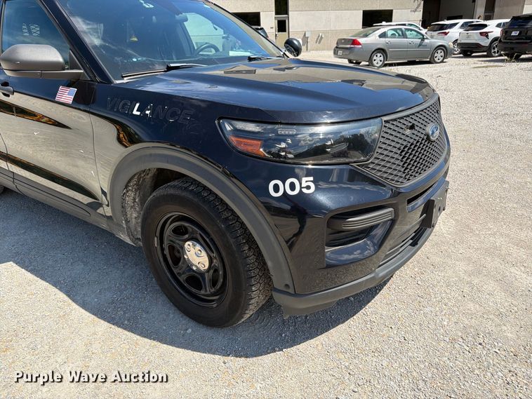 image for item FK3368 2020 Ford Explorer Police Interceptor SUV
