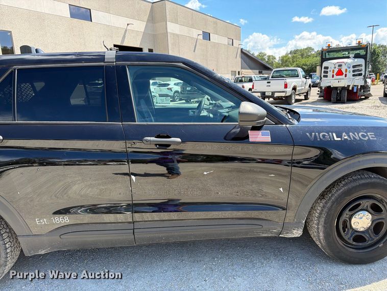 image for item FK3368 2020 Ford Explorer Police Interceptor SUV
