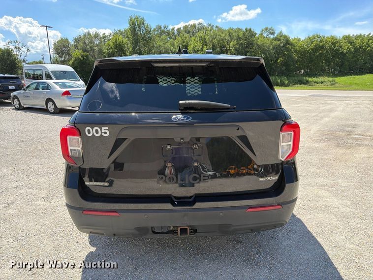 image for item FK3368 2020 Ford Explorer Police Interceptor SUV