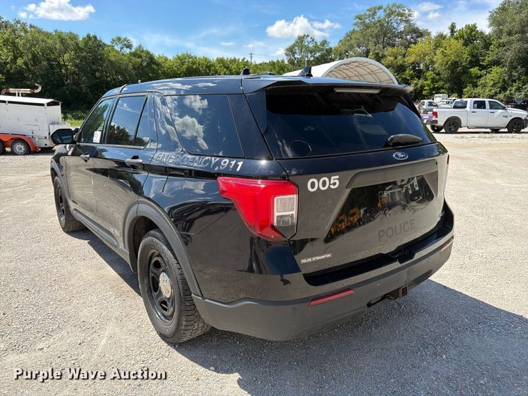 image for item FK3368 2020 Ford Explorer Police Interceptor SUV