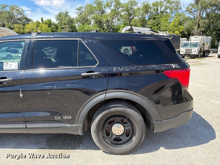 image for item FK3368 2020 Ford Explorer Police Interceptor SUV