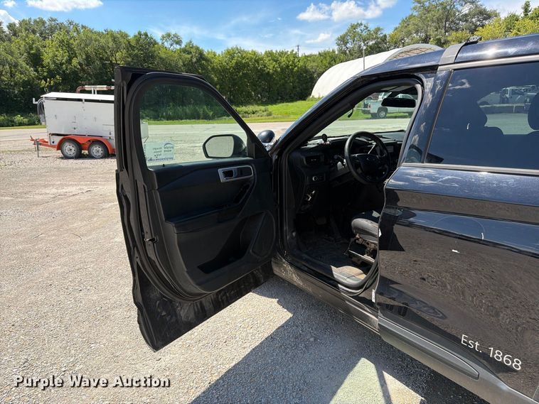 image for item FK3368 2020 Ford Explorer Police Interceptor SUV