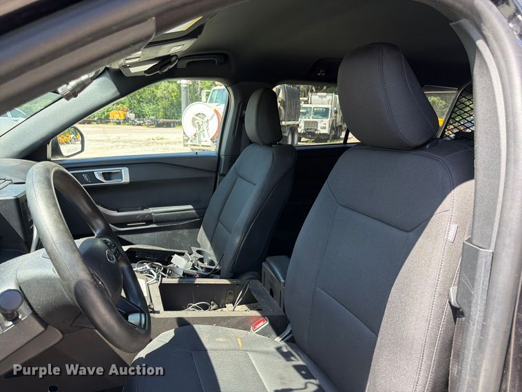 image for item FK3368 2020 Ford Explorer Police Interceptor SUV