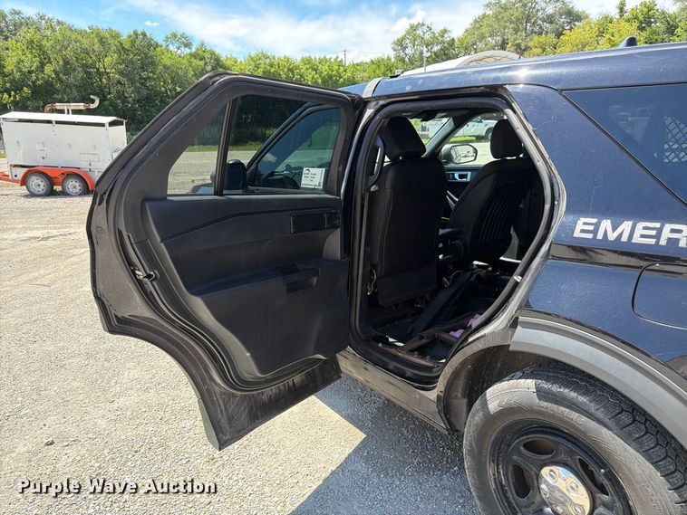 image for item FK3368 2020 Ford Explorer Police Interceptor SUV