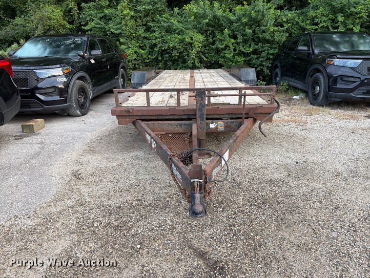 image for item FK3369 2000 MURF tilt deck utility trailer