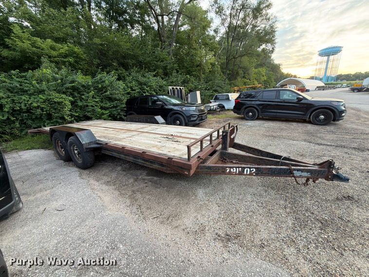 image for item FK3369 2000 MURF tilt deck utility trailer