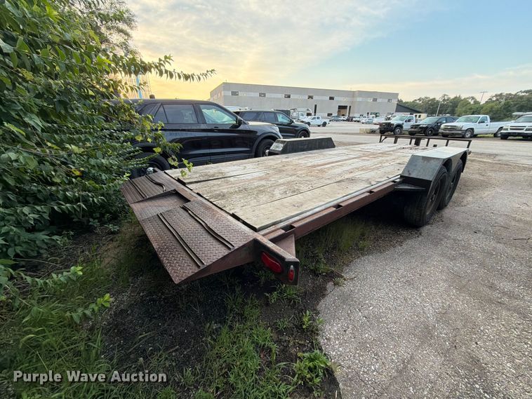 image for item FK3369 2000 MURF tilt deck utility trailer