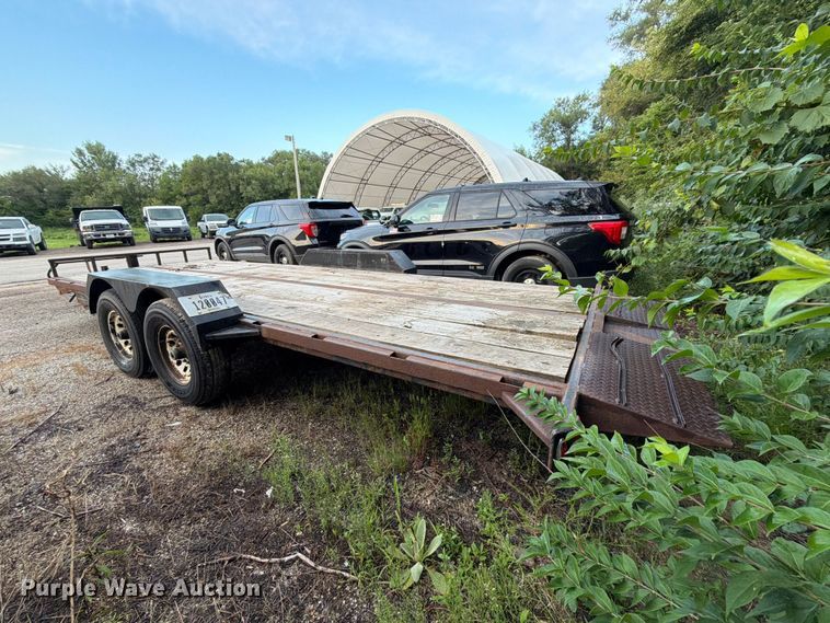 image for item FK3369 2000 MURF tilt deck utility trailer