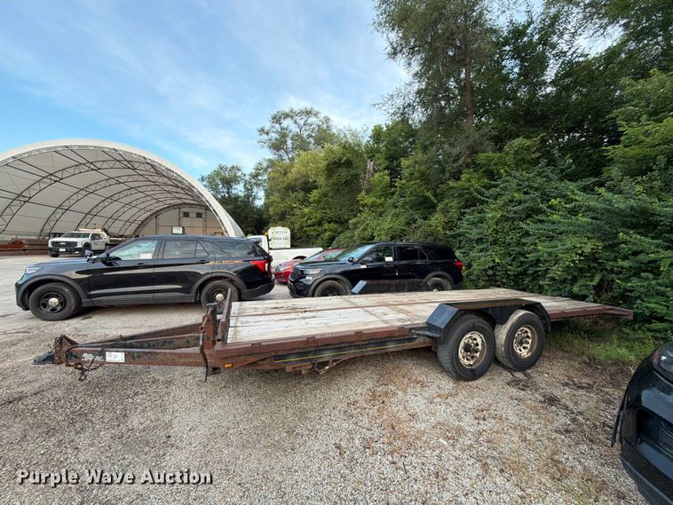 image for item FK3369 2000 MURF tilt deck utility trailer