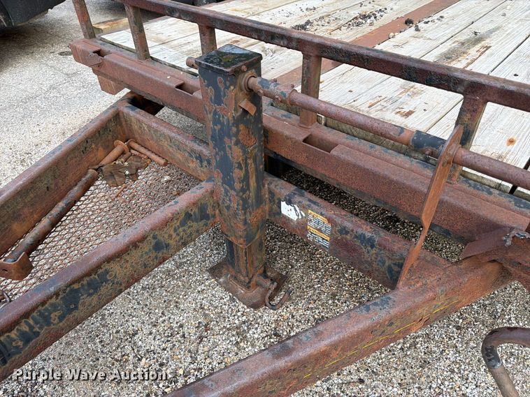 image for item FK3369 2000 MURF tilt deck utility trailer