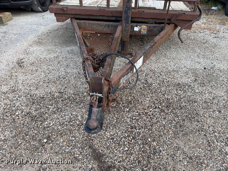 image for item FK3369 2000 MURF tilt deck utility trailer