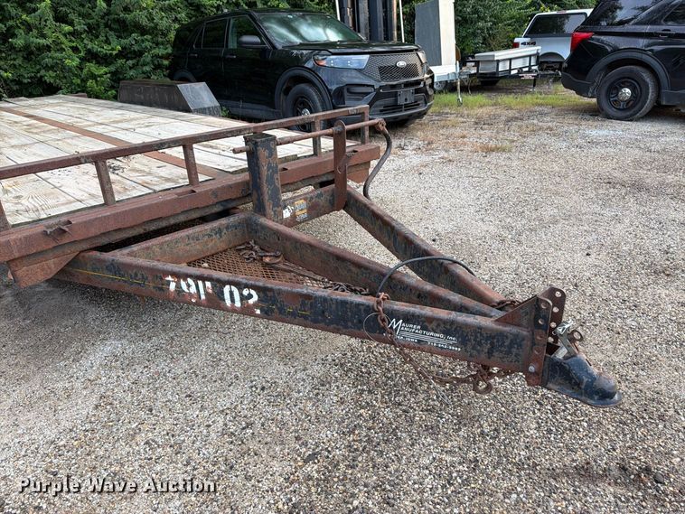 image for item FK3369 2000 MURF tilt deck utility trailer