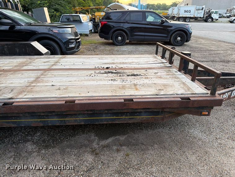 image for item FK3369 2000 MURF tilt deck utility trailer