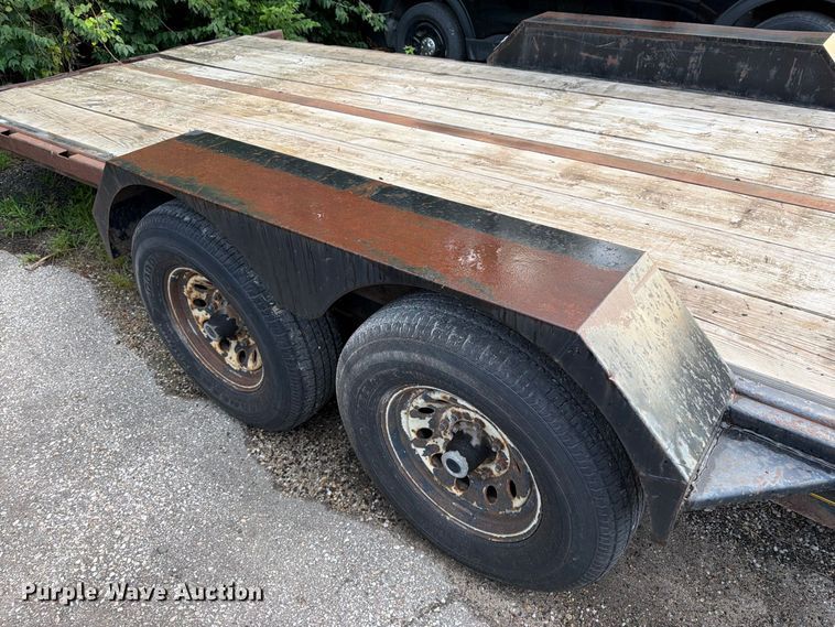 image for item FK3369 2000 MURF tilt deck utility trailer
