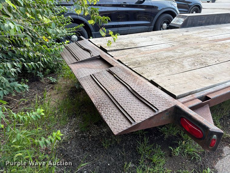 image for item FK3369 2000 MURF tilt deck utility trailer