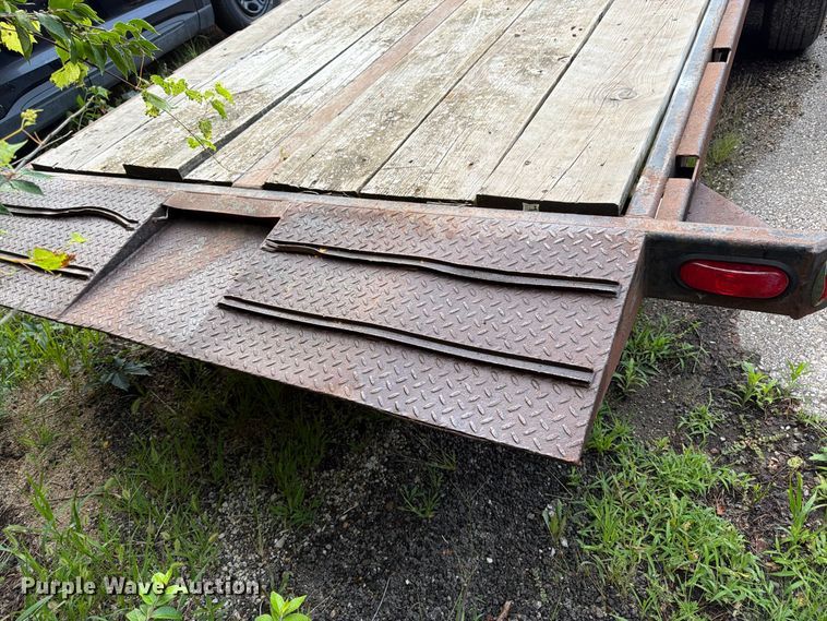 image for item FK3369 2000 MURF tilt deck utility trailer